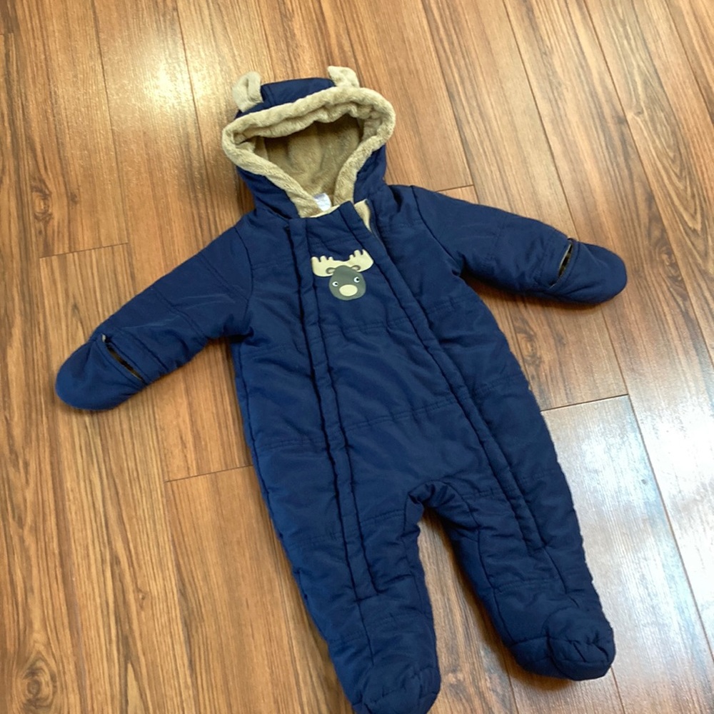 Winter suit, size 6-12 months